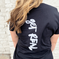 Get REAL Women's Short Sleeve V Neck Tee Get REAL Women's Short Sleeve V Neck Tee