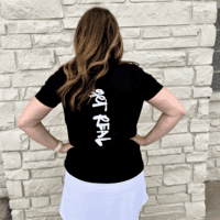 Get REAL Women's Short Sleeve V Neck Tee Get REAL Women's Short Sleeve V Neck Tee