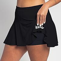 Black Flounce Skirt Black Flounce Skirt