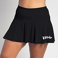 Black Flounce Skirt