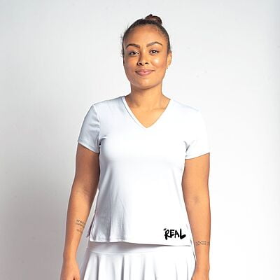 Short Sleeve V-Neck Top Short Sleeve V-Neck Top