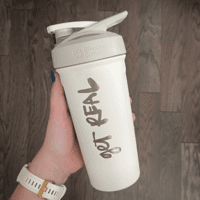Get REAL Stainless Steel Insulated Shaker Bottle Get REAL Stainless Steel Insulated Shaker Bottle
