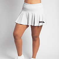 White Flounce Skirt White Flounce Skirt