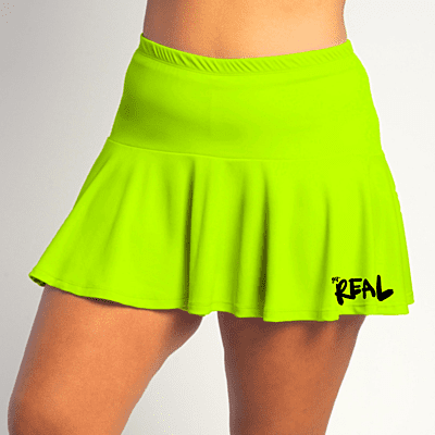 Neon Flounce Skirt