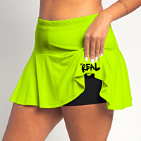 Neon Flounce Skirt