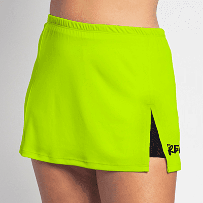 Neon Side Slit Skirt