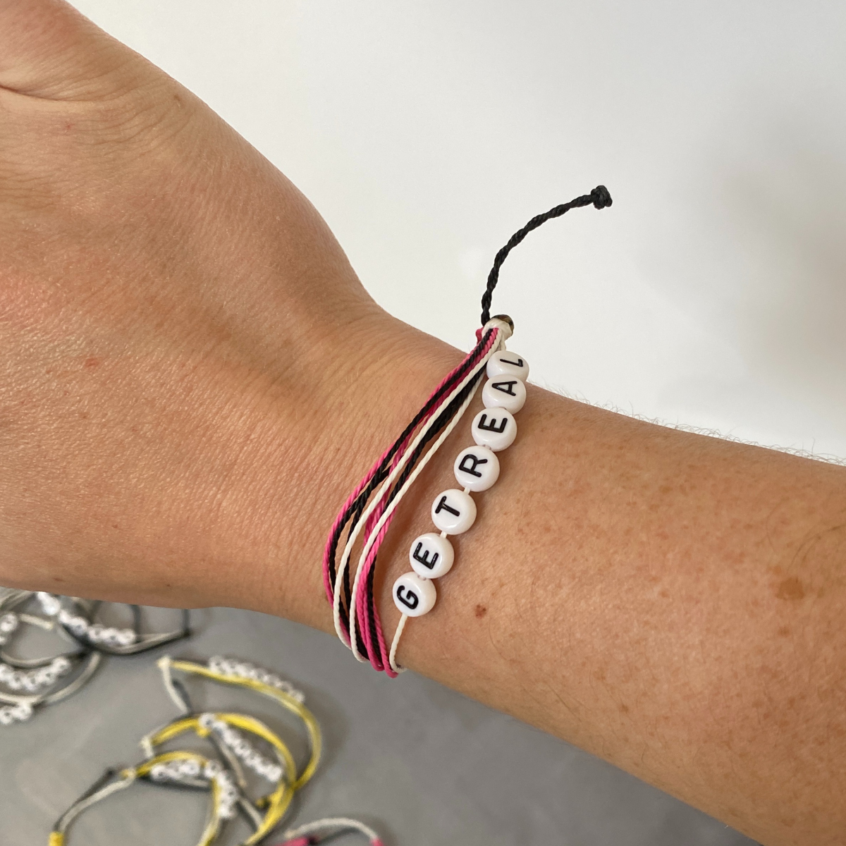 getREAL bead bracelet