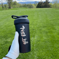 Get REAL Stainless Steel Insulated Shaker Bottle